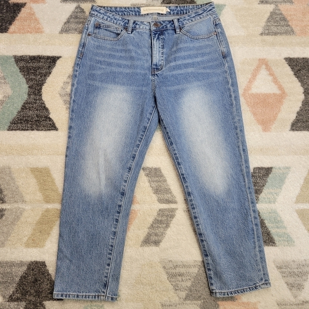 Soft Surroundings Girlfriend Jeans 12P Petite